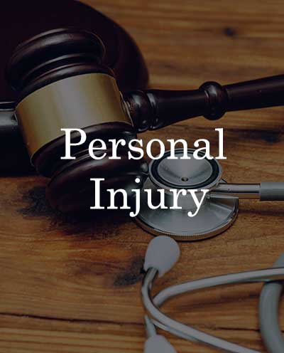 Personal Injury lawyer's desk