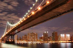 Manhattan bridge leading to Manhattan Social Security Disability Lawyer